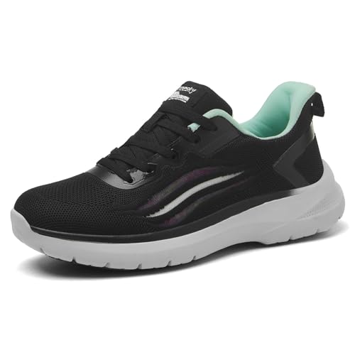 Treesky Non Slip Work Shoes for Women - Ultra Lightweight Slip Resistant Sneakers for Nursing, Food Service & Kitchen, Ideal for Wet Environments, Walking & Standing All Day