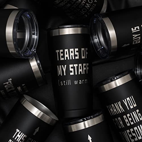 ARIABLE Tears of My Staff – Funny Gifts for Boss from Employee – Best Birthday Present Ideas for World Best Boss Ever, Assistant, Men, Women, Principal, Bosses Day, Office