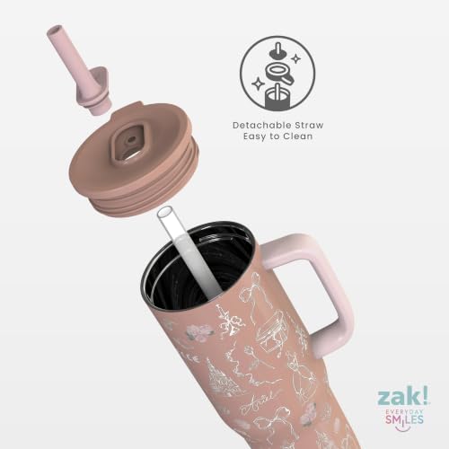 Image of Zak Designs Disney Princess 30 oz Spill-Proof Insulated Travel Tumbler