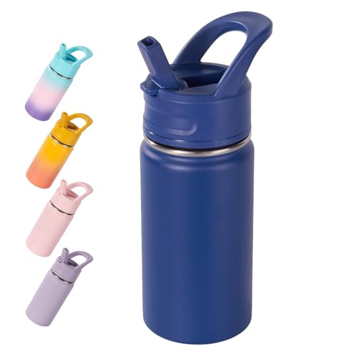 12oz Kids Water Bottle for School, Toddler Water Bottles...