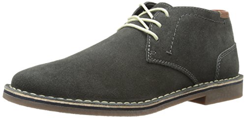 Kenneth Cole REACTION Men's Desert Wind Chukka Boot, Dark Grey, 9.5 M US