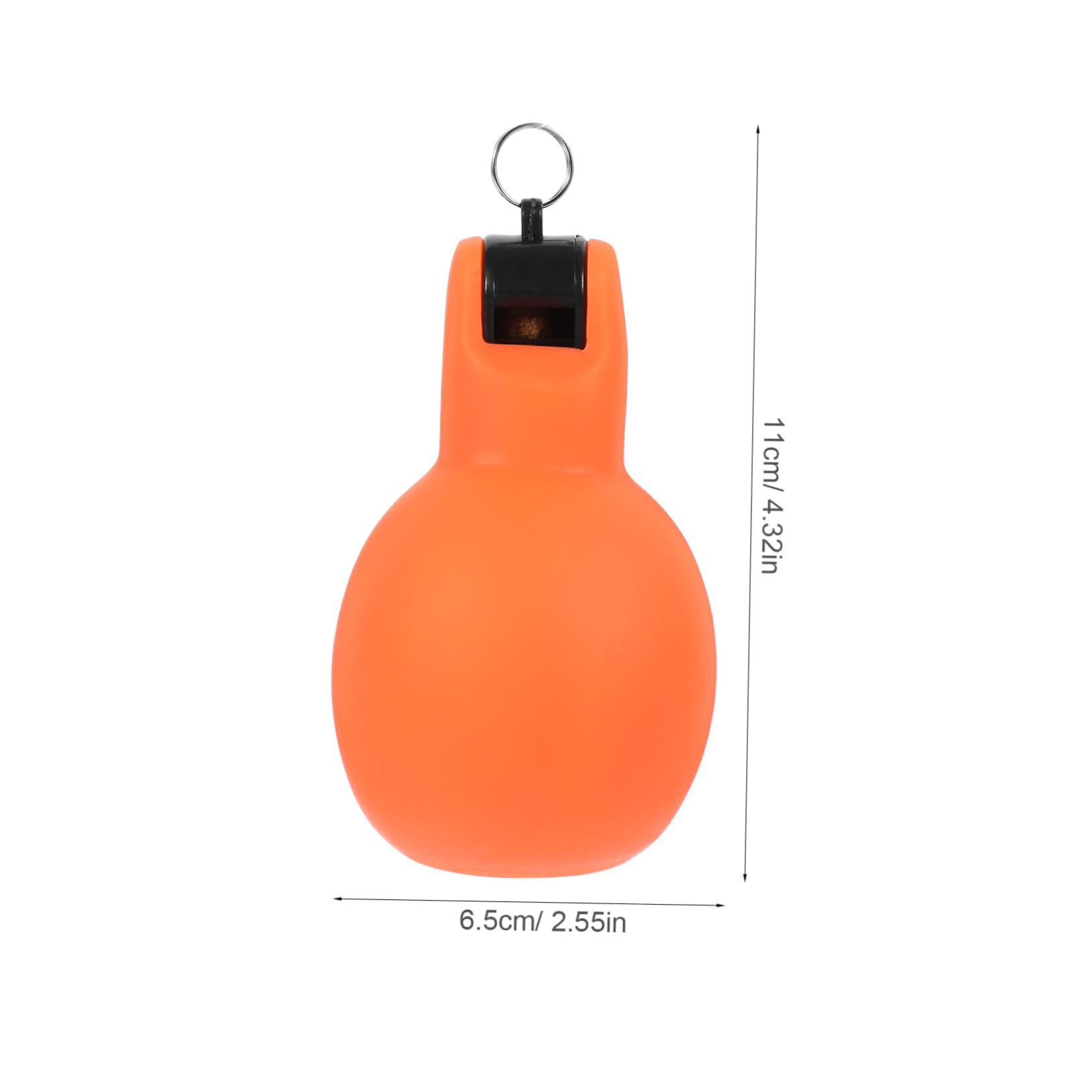 BESPORTBLE Loud Storm Whistle Emergency Survival Bear Bells for Hiking Outdoor Squeeze Whistle