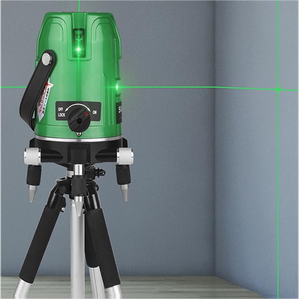 Amazon.co.jp: Firecore グリーンレーザー墨出し器 EP-5G 5ライン