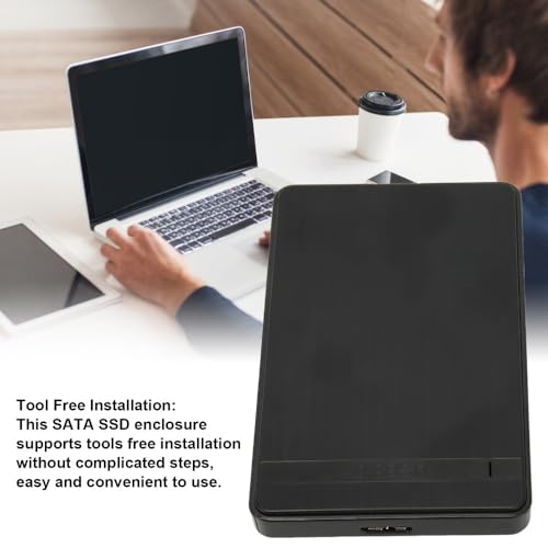 Caja externa para SSD SATA 2.5 pulg USB 3.0 miniatura 3