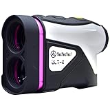 TecTecTec ULT-X High-Precision Golf Rangefinder, Laser Range Finder Binoculars with 6X Magnification, Slope Mode, Vibration, Continuous Scan CR-2 Battery for Measurement Golfing and Hunting ?