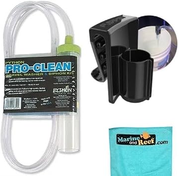 Python Pro-Clean Large, 2" X 16" Tube w/ 6 ft. Hose, Bucket Buddy & Towel Bundle 3 Items
