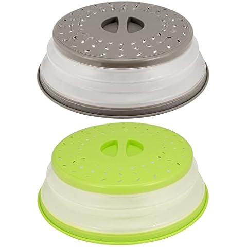 SEUNMUK Collapsible Microwave Splatter Cover Set Cover
