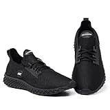 Tenis Masculino E Feminino De Caminhada Ortopedico Crossfit Conforto (Preto, BR, Adulto, Numérico, 42)