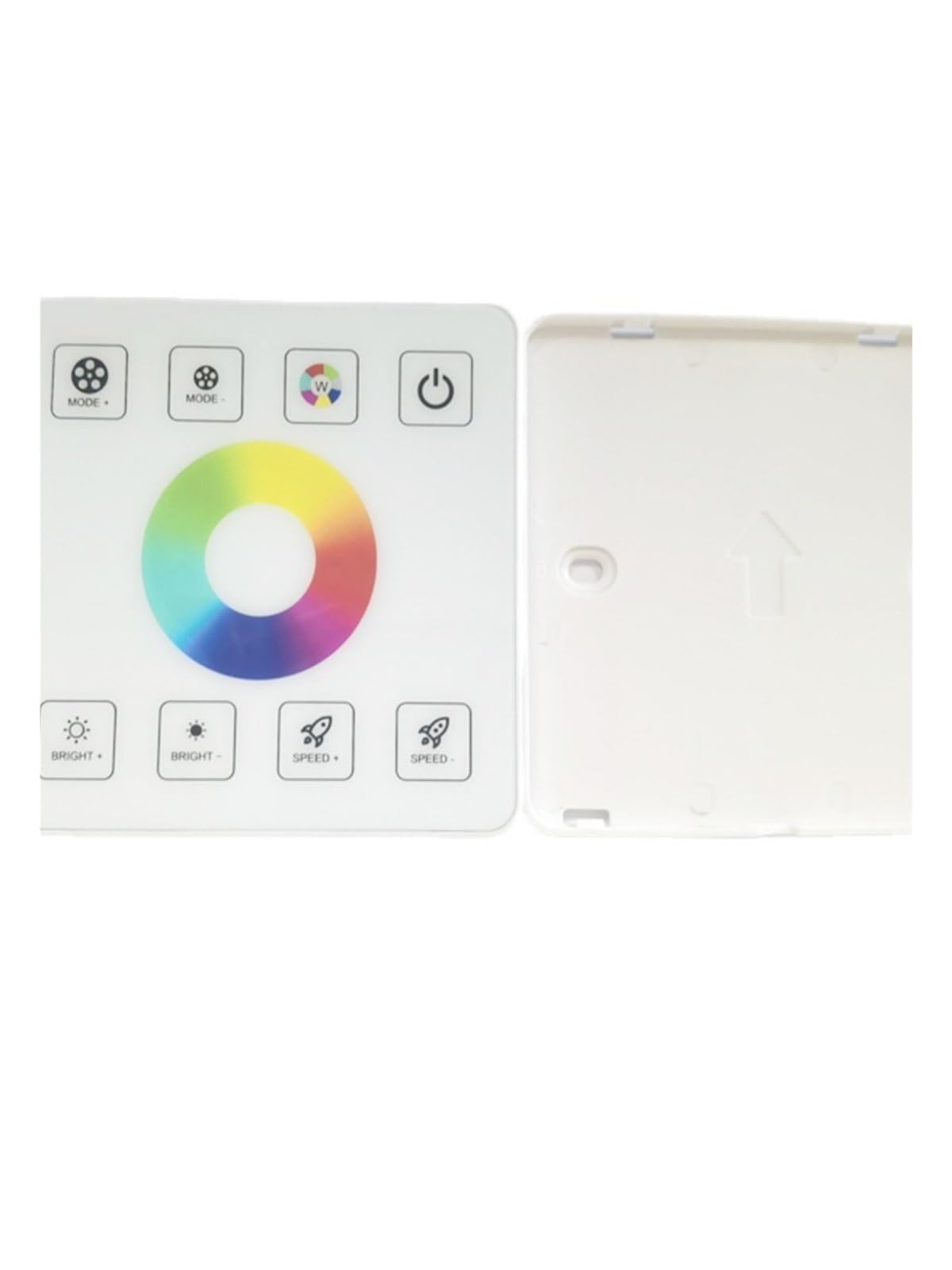 40A86 Panel Touch Dimmerschalter 5050RGBW buntes Licht mit LED-Controller Niederspannung