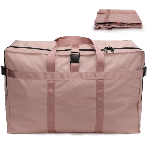 120L Travel Duffel Bags Extra Large Foldable Duffel Bag Weekend Overnight Storage Luggage for Airline Camping Moving Sport by Generic - Used condition - US$18.19