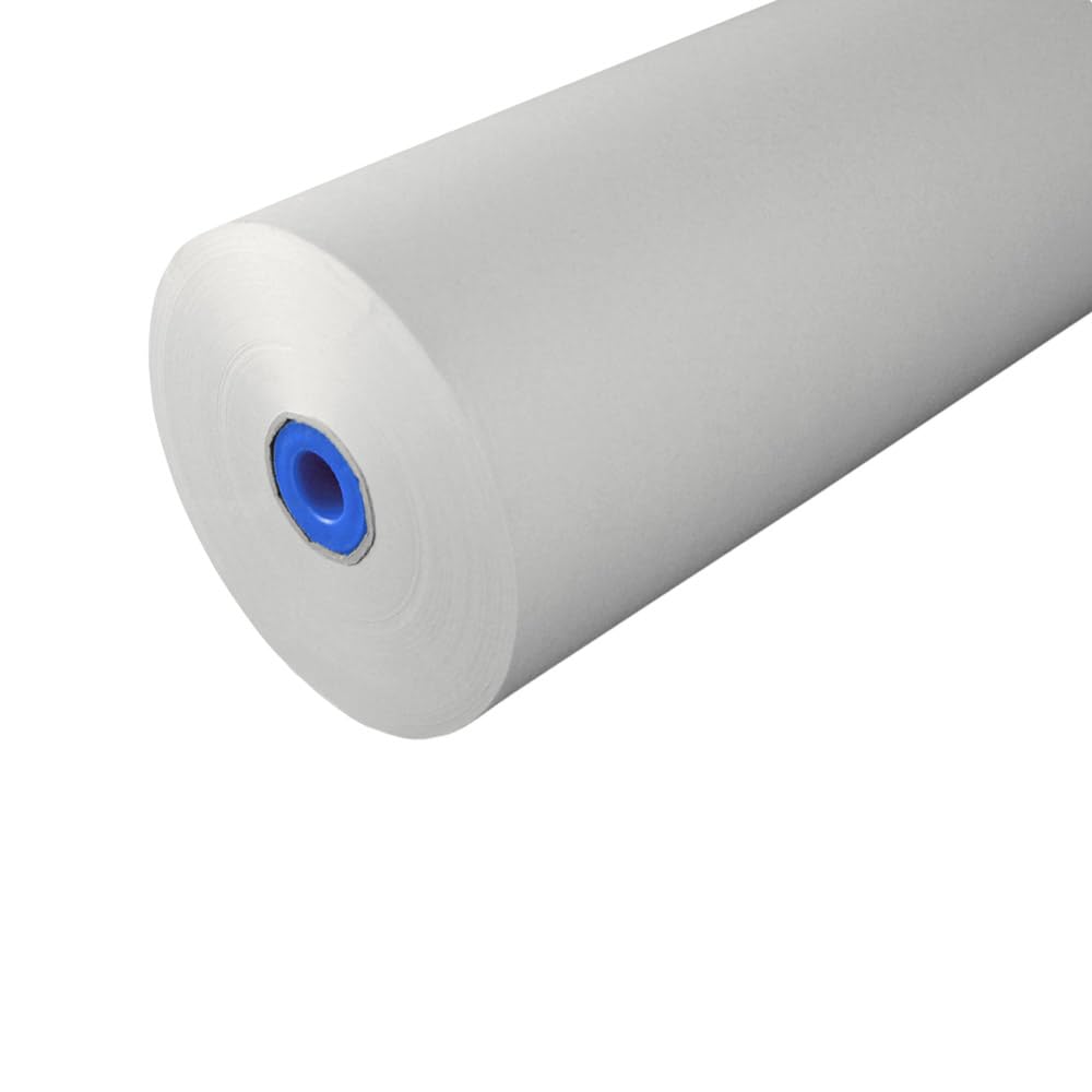 Einschlagpapier Cellulose weiss | 500 Meter Secare Rolle 50 cm | 10 kg Bäckerseide | HUTNER