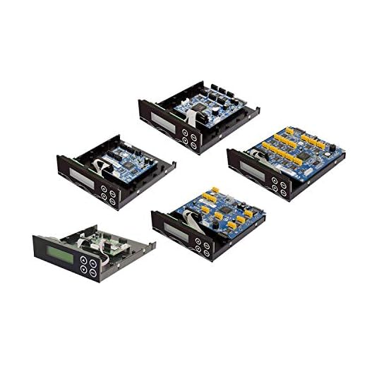 Bestduplicator Premium Series - SATA CD/DVD/Blu Ray Duplicator Controller (1 to 5) - Supports Lightscribe w/ 128mb