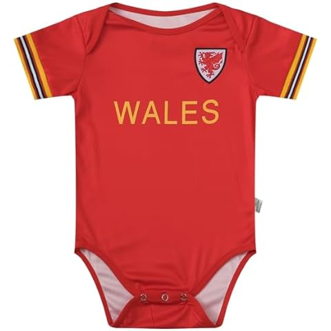 Wales Red Dragon Baby Bodysuit Jersey Cover