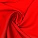 100% Cotton Fabric Sold by The Yard - 45" Wide Solid Colors - Great for Quilting Sewing (Red)