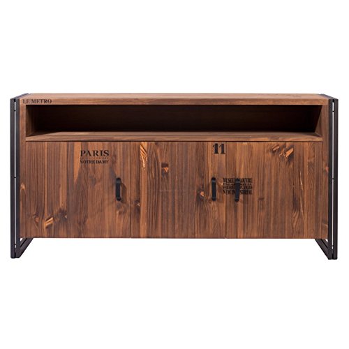 Indhouse - Aparador Vintage en Metal y Madera Michigan