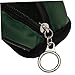 Parliky Golf Ball Bag Small Pouch for Travel Outdoor Activities with Buckle Zipper Closure Green 1pc