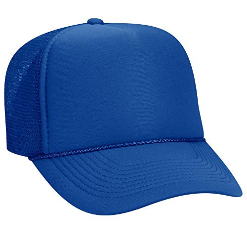 Image of OTTO Polyester Foam Front 5 Panel Pro Style Mesh Back Trucker Hat