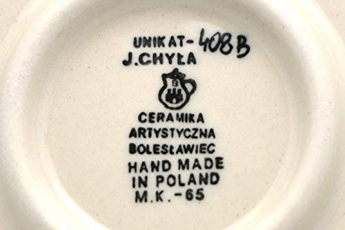 Taza de cerámica Polish Pottery 11 oz Bubble miniatura 3