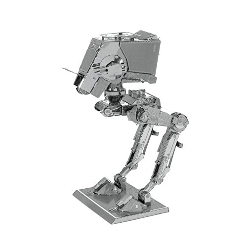 Metal Earth Fascinations Star Wars at-ST 3D Metal Model Kit Bundle with Tweezers - Image 3