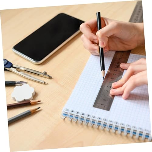 Kit de Réguas em Aço Inox 30 cm e 60 cm – Alta Qualidade e Precisão