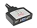 2 Port USB KVM Switch RKV-2UC. Built-in USB Cable and Switch Remote. 1 Set of VGA Monitor & USB Keyboard/Mouse to Control up to 2 Computers. VGA Port Supports up to 2048 x 1536 Resolution