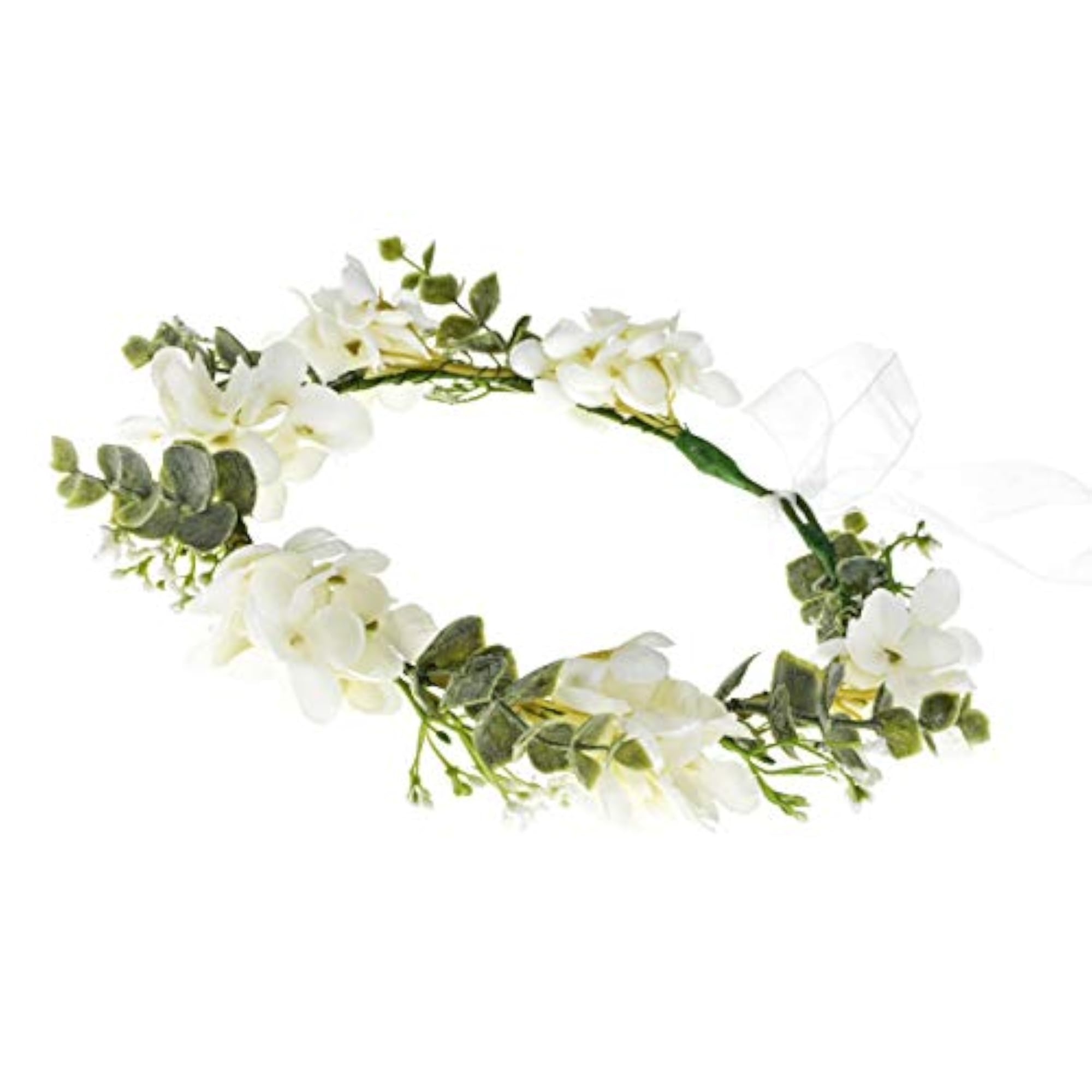 Camellia Flower Crown Rose Headpiece for Weddings and Events