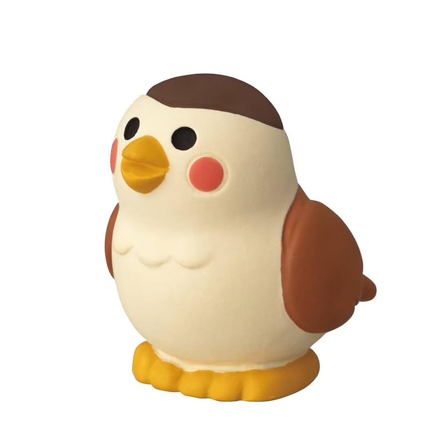 Amazon.co.jp: デコレ(Decole) concombre 福すずめ 約21×30×h26