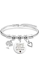 Bracciale Amicizia In Acciaio Inossidabile - Regalo Perfetto Per Migliore Amica Con Incisione - Foto 8