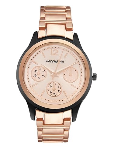 Womens Analogue Wrist Watches, Watches for Women, Girls, Miss & Ladies (Rose Gold) (B0DBL8QGHD) Amazon Price History, Amazon Price Tracker