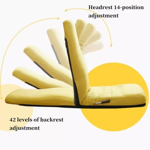 Chaise de sol pour intérieur modulable et fauteuil de relaxation au sol - 6