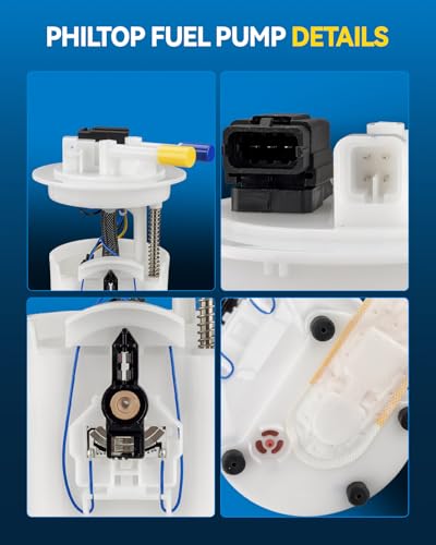 Image of PHILTOP FG0467 Electric Fuel Pump Assembly, Compatible with Saturn L100 2001-2002, L200 2001-2003, L300 2001-2005, LW200 /LW300 2001-2003, Replaces E3557M, 22672353, P76109M