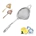 Fine Mesh Cocktail & Tea Strainer: Stainless Steel Conical Strainer by Top Shelf Bar Supply