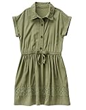 Crazy 8 Big Girls' Olive Shirt Dress