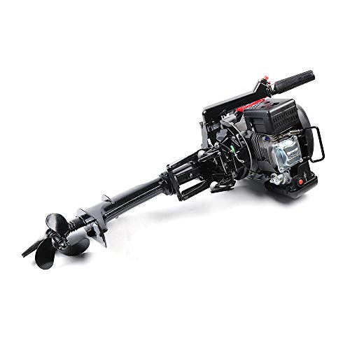 image for LianDu-US Outboard Motor Boat Engine 140CC 6HP 4 Stroke Petrol Gasolin