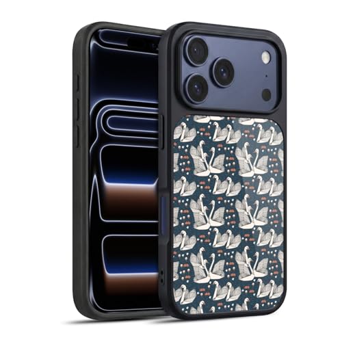 Coque iPhone 17 Pro antichoc pour éviter les fissures d'écran avec style oiseaux