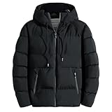 La doudoune courte avec une matière de qualité supérieure, qui offre une couche de protection en hiver venteux et frais, vous garde très bien isolée, adaptée pour l'hiver. Elle est agréable à porter, car elle est si légère et si chaude. La veste courte en duvet protège votre corps du froid et du vent.