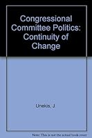 Congressional Committee Politics 0030595398 Book Cover