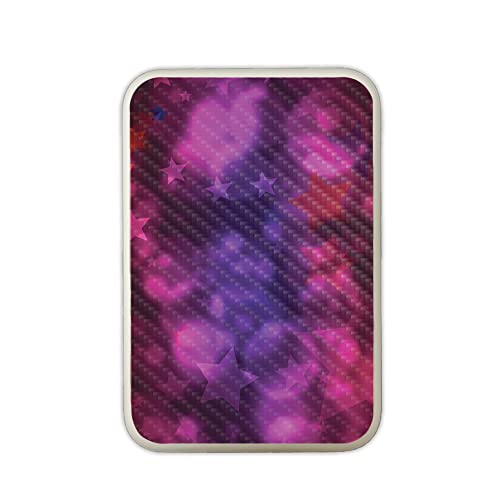 Image of MightySkins Carbon Fiber Skin Compatible with Apple MagSafe Battery Pack - Star Power | Protective, Durable Textured Carbon Fiber Finish | Easy to Apply and Change Styles | Made in The USA