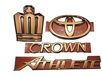 2000円off！！クラウンアスリートエンブレム 新品未使用 210系 クラウン アスリート 後期 純正エンブレム