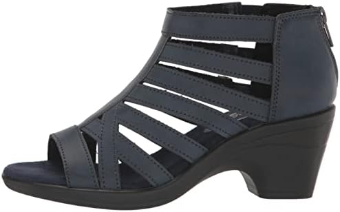 Easy Street Women's Region Heeled Sandal, Navy, 9.5 | Image 7