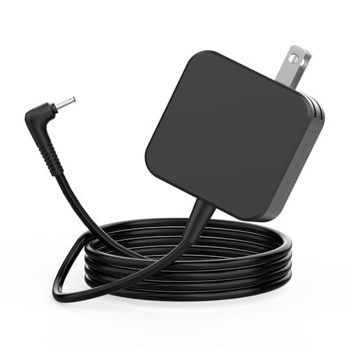 HFLRZZ 26W Charger Compatible with Samsung Chromebook 3 2 303C Series, 12V 2.2A Laptop Power Supply Adapter with 6ft Cable, 2.5x0.7mm Round Tip
