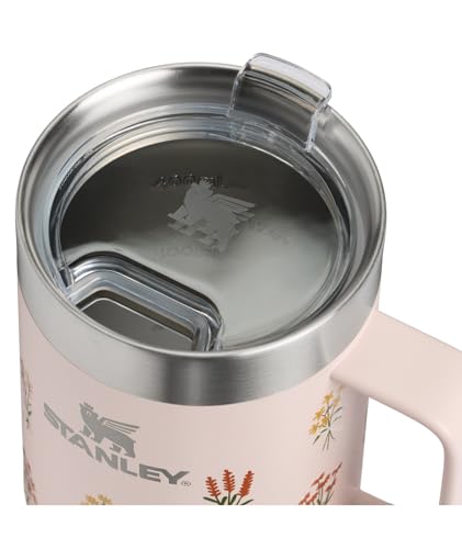 Image of STANLEY The Everyday Suburban Mug | 16 oz | Drink Through Lid | Insulated Stainless Steel Coffee Mug | Perfect Mother's Day Gift | BPA-Free | Rose Quartz Bouquets