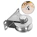 Healeved Stainless Steel Heavy Duty Sliding Gate Wheel Pulley Grooved Design for Easy Installation and Versatile Use Home Industrial and Construction Applications