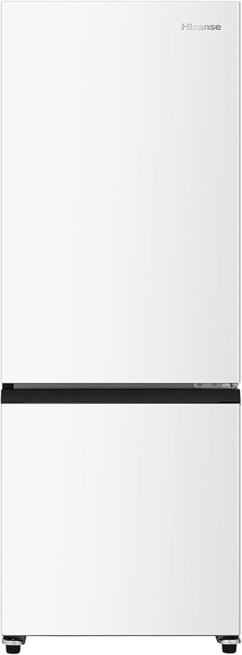 Hisense HR-D15F Refrigerator, Width 18.9 inches 48.1 cm, 43 gal 162 L, Automatic Defrost, Right Opening, 2 Doors, Compact, Large Capacity Refrigerator Compartment, Heat-resistant Top Table