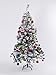 Sea Team 36-Pack Colorful Christmas Ball Ornaments with Strings, Various Size Baubles, Shatterproof Plastic Christmas Bulbs, Hanging Decorations for Xmas Tree, Holiday, Wedding, Party (Glaze Finish)
