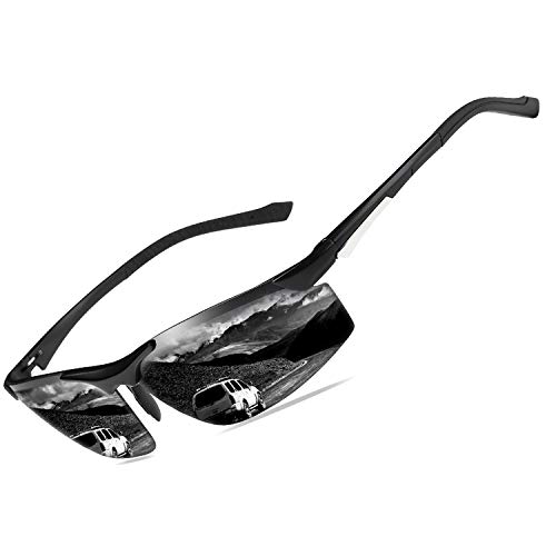 Bircen Fashion Driving Polarized Sunglasses for Mens Womens Sports Design Anti Glare Glasses