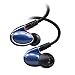 FiiO FH1 Dual Driver Hybrid Over The Ear Headphones/Earphones/Earbuds in-Ear Monitors with Android Compatible Mic and Remote (Blue)