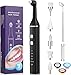 Set di Sbiancamento dei Denti, Kit per Pulizia dei Denti Elettrico,Lucidare Dopo la Pulizia,Sbiancamento, Riduce la Placca Nero immagine