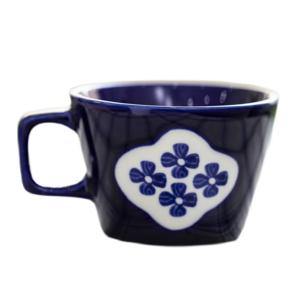 TOMYEUS Keramikbecher Handgemachte Kaffeetasse Großkaliber Becher Water Cup Home Frühstücksbecher Keramik Milk Cup Geeignet for Bürostudie Smart Mug