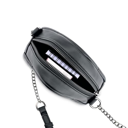 Image of Fastrack Puff Sling with Detachable Pouch | Faux-Leather Women's Handbags | Sling for Casual Carry